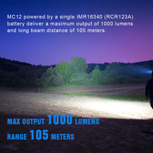 Load image into Gallery viewer, TrustFire MC12 EDC Powerful LED Headlamp 1000Lumens Magnetic Rechargeable Head Lamp XP-L HI Auto Repair Camping Torch Flashlight