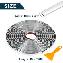 Load image into Gallery viewer, 3M/5M Exterior Car Chrome Body Strip Bumper Auto Door Protective Moulding Styling Trim Sticker 6MM 8MM 10MM 12MM 15MM 20MM 30MM