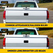Load image into Gallery viewer, 1pc LED Smoke 3rd Third Brake Light Red White For 1999-2006 Chevy Silverado 1500 2500 3500 For GMC Sierra Smoke shell