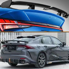 Load image into Gallery viewer, Universal Car-Styling Carbon Fiber Rear Trunk Spoiler GT Wing Sedan Spoiler PRO Carbon Fiber Style ABS Racing Spoiler Wing Length 142cm x Width 38cm x Height 2.9cm