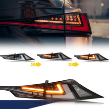 Load image into Gallery viewer, 2pcs Pair LED RGB Sequential Turn Signal Tail Lights For 2014-2020 Lexus IS250 IS350 IS300 IS200t ISF Color Change Clear Rear Lamps Assembly