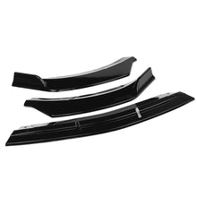 Load image into Gallery viewer, 3pcs Gloss Black Front Bumper Lower Spoiler Difusser For 2016-2020 Mercedes Benz CLA-Class W117