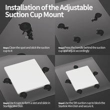 Load image into Gallery viewer, Starlink Antenna Mini Mount Starlink Mini Suction Cup Mount Sunroof Mount for Starlink Antenna Mini Car Window Roof Mounting Kit Accessories