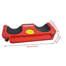 Load image into Gallery viewer, Mechanics Rolling Knee Pads With Wheels Creeper With Tool Tray Used For Car Body Repair