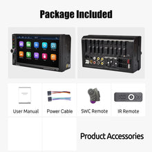 Load image into Gallery viewer, Universal Car Touch Screen 2 Din 7 Inch Wireless Apple Carplay Android Auto Car Stereo Radio AUX FM Bluetooth USB TF Link