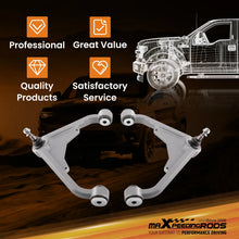 Load image into Gallery viewer, Front Upper Control Arms 3" Inch Lift For 2001-2010 Chevy Silverado, GMC Sierra 2500HD 4WD