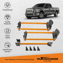 Load image into Gallery viewer, Universal Rear Weld On 4-Link Suspension Lift Kit Heavy Duty 24" Steel Bar For Classic Car/SUV/Lowrider/Ratrod Air Ride