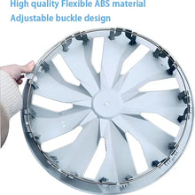 Load image into Gallery viewer, 4pcs Set Universal Car 16" Inch Wheel Cover Hub Caps Replacement Wheel Covers Snap On Steel Wheels