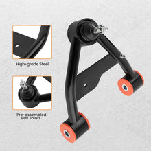 Load image into Gallery viewer, 2-4" Lift Front Upper Control Arms Tubular For 1982-2001 Chevy S10 GMC S15 4WD