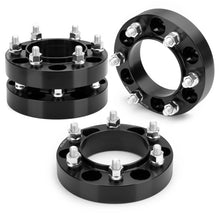 Load image into Gallery viewer, 4x1.25" 6x5.5 Hub Centric Wheel Spacers 32mm Fit For Toyota Tacoma 4wd/4Runner/Tundra/FJ Cruiser/Sequoia/LandCruiser/Lexus GX J150 GX460/GX470 with Open Lug Nuts