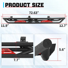 Load image into Gallery viewer, Left & Right Textured Powder Coated Steel Running Boards For 2020-2024 Jeep Gladiator JT Side Step 4 Door Nerf Bar
