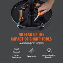 Load image into Gallery viewer, VEVOR Mechanic Stool 250 LBS Rolling Pneumatic Creeper Garage/Shop Seat Padded Rolling Workshop Stool for Garage Auto Repair