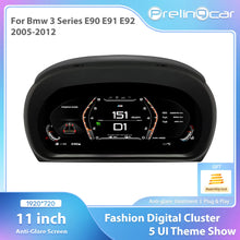 Load image into Gallery viewer, 1920*720 LED Digital Instrument Cluster Plug And Play LCD Dashboard For 2005-2012 BMW 3 Series E90 E91 E92