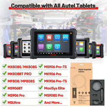 Load image into Gallery viewer, Autel MaxiVideo MV108S HD Digital 8.5mm Inspection Camera For MK808BTPRO MP808BT PRO MaxiSys Tablet And PC Support Video Inspect Multipurpose Videoscope