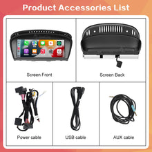 Load image into Gallery viewer, Touch Screen Wireless CarPlay Android Auto Car Multimedia 8.8 Display *720 Resolution For 2005-2011 BMW 3 Series E90 E91 E92 E93 BMW 5 Series E60 E61
