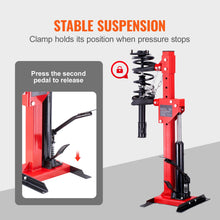 Load image into Gallery viewer, Strut Spring Compressor 4.5 Ton/9920 LBS Hydraulic Jack 1 Ton Rated Compression Force Auto Strut Coil Spring Compressor Versatile Clamping Options