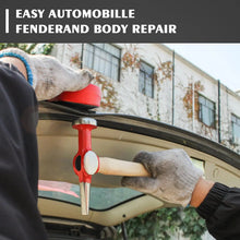 Load image into Gallery viewer, Quality 9pcs Auto Body Repair Tool Kit with 4 Carbon Steel Hammers and Hickory Handles, Spoons & Dollies