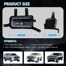 Load image into Gallery viewer, 2pcs LED Fog Lights With DRL And Dynamic Turn Signals For 2015-2020 Chevy Tahoe & Suburban / Suburban 3500HD 2016-2019 / GMC Yukon & Yukon XL Driving Fog Lamp Assembly