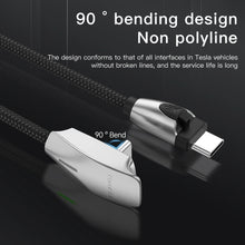 Load image into Gallery viewer, YZ Car Charging Cable For 2021-2023 Tesla Model 3 / Model Y Mobile Phone Charging Cable 60W Fast Charging Cable Car Accessories