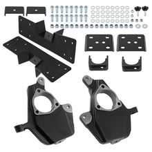 Load image into Gallery viewer, Full Suspension Lowering 2" Spindle Drop 6" Axle Flip Drop Lowering Kit For 1999-2006 Chevy Silverado 1500 1/2 Ton / 1999-2006 GMC Sierra 1500 1/2 Ton / 2007 Chevy Silverado 1500 Classic / 2007 GMC Sierra 1500 Classic