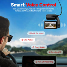 Load image into Gallery viewer, REDTIGER A4 Dash Camera Front & Rear 4K Dash Cam Drive Recorder For WiFi GPS Car DVR For 24H Parking Mode Black Box for Car