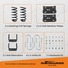 Load image into Gallery viewer, Full Suspension Drop Lowering KIt Front 3" Rear 5" Drop w/ Coils For 1983-1997 Ford Ranger 2WD Truck 1994-1997 Mazda B4000/B2300 2WD