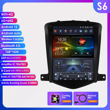 Load image into Gallery viewer, 9.7"Inch Split Screen 7862 2Din Android 13 Multimedia 4G Carplay Radio For 2008-2012 Chevrolet Cruze J300 Multimedia Video Player GPS Navigation