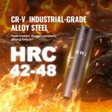 Load image into Gallery viewer, 65pcs 1/2" Drive Impact Socket Set 6 Point Cr-V Alloy Steel for Auto Repair Easy-to-Read Size Markings Rugged Construction