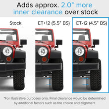 Load image into Gallery viewer, 20 inch Wheel Compatible with Jeep Wrangler JK JL 20x9 5x5 Wheels (-12mm Offset, 4.5in Backspace) 5x5 PCD, 71.5mm Bore, Bronze