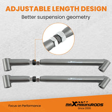 Load image into Gallery viewer, Pair Adjustable Rear Suspension Lower Control Arms For 1968-1972 GM A-Body Vehicle Chevrolet Chevelle, El-Camino, Monte Carlo, Buick Skylark, Pontiac Lemans, GTO, Oldsmobile Cutalss, 442 1968-1972 Suspension Trailing Kits