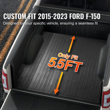 Load image into Gallery viewer, Truck Bed Floor Protection Mat For 2015-2023 Ford F150 5.5' Ft Short Bed 66.5"x64" Rubber Truck Bed Liner for All-Weather Protection