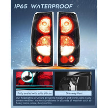 Load image into Gallery viewer, 2pcs LED Taillight Assembly Compatible For 1999- 2007 Chevy Silverado 1500/2500/3500 For 1999-2006 GMC Sierra Not For Stepside