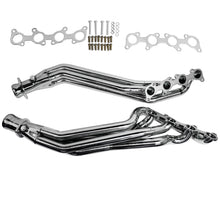 Load image into Gallery viewer, Polished Stainless Exhaust Headers For 2011-2016 Ford Mustang GT 302W 5.0L V8