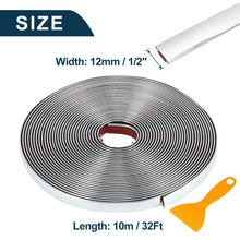Load image into Gallery viewer, 3M/5M Exterior Car Chrome Body Strip Bumper Auto Door Protective Moulding Styling Trim Sticker 6MM 8MM 10MM 12MM 15MM 20MM 30MM