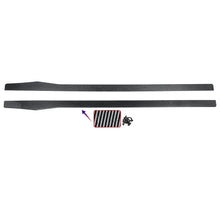 Load image into Gallery viewer, 2pcs Gloss Black AMG C63 Style Rocker Molding Extentions For 2014-2021 Mercedes Benz C Class W205 C205 A205 S205 A205 Not AMG For 2012-2018 Mercedes Benz A Class W176