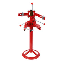 Load image into Gallery viewer, Red 2200Lbs Cast Iron Strut Spring Compressor 8.3-22.4in Adjustable 35.5-45in Height Auto Shock Coil Remove/Replace Repair Tool