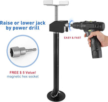 Load image into Gallery viewer, 4 Pack Adjustable RV Slide Out Supports Stabilizer Jacks, Heavy Duty Camper Stabilizer Jacks, Universal Fit, Supports up to 5000lbs, Adjustable Height from 20" to 48"