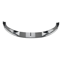 Load image into Gallery viewer, Gloss Black/Carbon Fiber Style Front Bumper Lower Spoiler Diffuser For 2005-2010 BMW 5 Series E60 E61 Fits M5 Bumper Without Fog Lamps