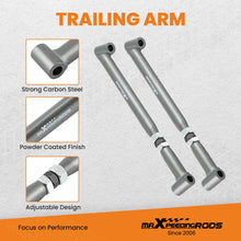 Load image into Gallery viewer, Pair Adjustable Rear Suspension Lower Control Arms For 1968-1972 GM A-Body Vehicle Chevrolet Chevelle, El-Camino, Monte Carlo, Buick Skylark, Pontiac Lemans, GTO, Oldsmobile Cutalss, 442 1968-1972 Suspension Trailing Kits