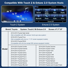 Load image into Gallery viewer, Wireless CarPlay/Android Auto Smart Module For 2014-2019 Toyota Touch2/Entune 2.0 Prius/Avalon/Highlander/Sequoia/ Camry/Corolla/4Runner/Sienna/Tacoma/Tundra/Land Cruiser Alphard Support Camera AirPlay