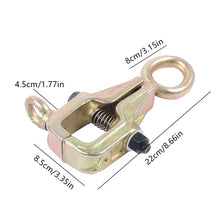 Load image into Gallery viewer, 2 Way 5 Ton Auto Body Repair Tool, Pull Clamp, Frame Dent Puller, Self-tightening Frame Grip Pull Jig Clamp