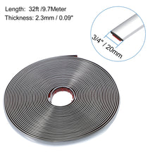 Load image into Gallery viewer, 3M/5M Exterior Car Chrome Body Strip Bumper Auto Door Protective Moulding Styling Trim Sticker 6MM 8MM 10MM 12MM 15MM 20MM 30MM