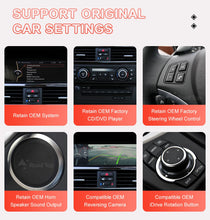 Load image into Gallery viewer, Touch Screen Wireless CarPlay Android Auto Car Multimedia 8.8 Display *720 Resolution For 2005-2011 BMW 3 Series E90 E91 E92 E93 BMW 5 Series E60 E61