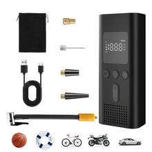 Load image into Gallery viewer, Portable Car Tire Inflator Digital Cordless Air Pump 150PSI Bike Pump Electric Air Compressor For Car Bicycle