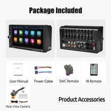 Load image into Gallery viewer, Universal Car Touch Screen 2 Din 7 Inch Wireless Apple Carplay Android Auto Car Stereo Radio AUX FM Bluetooth USB TF Link