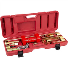 Load image into Gallery viewer, 10pcs Automotive Slide Hammer Dent Puller Kit With Case, 10-Piece Drop Forged Steel Dent Removal Kit for Cars with 10 lb. Slide Hammer and Tools