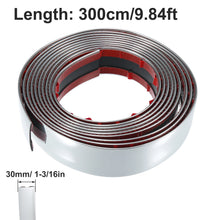 Load image into Gallery viewer, 3M/5M Exterior Car Chrome Body Strip Bumper Auto Door Protective Moulding Styling Trim Sticker 6MM 8MM 10MM 12MM 15MM 20MM 30MM