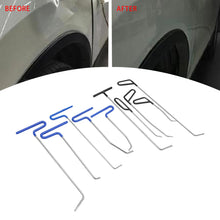 Load image into Gallery viewer, 10pcs Dent Repair Removal Rods Kit Paintless Dent Removal Hook Rods Sturdy 201 Stainless Steel Auto Body Dent Repair Rods
