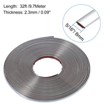 Load image into Gallery viewer, 3M/5M Exterior Car Chrome Body Strip Bumper Auto Door Protective Moulding Styling Trim Sticker 6MM 8MM 10MM 12MM 15MM 20MM 30MM