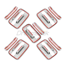 Load image into Gallery viewer, 10pcs Set Doors+Tailgate Carbon Fiber Style Outside Handle Covers For 2004-2014 Ford F150 With Key+Lock Pad Cutouts